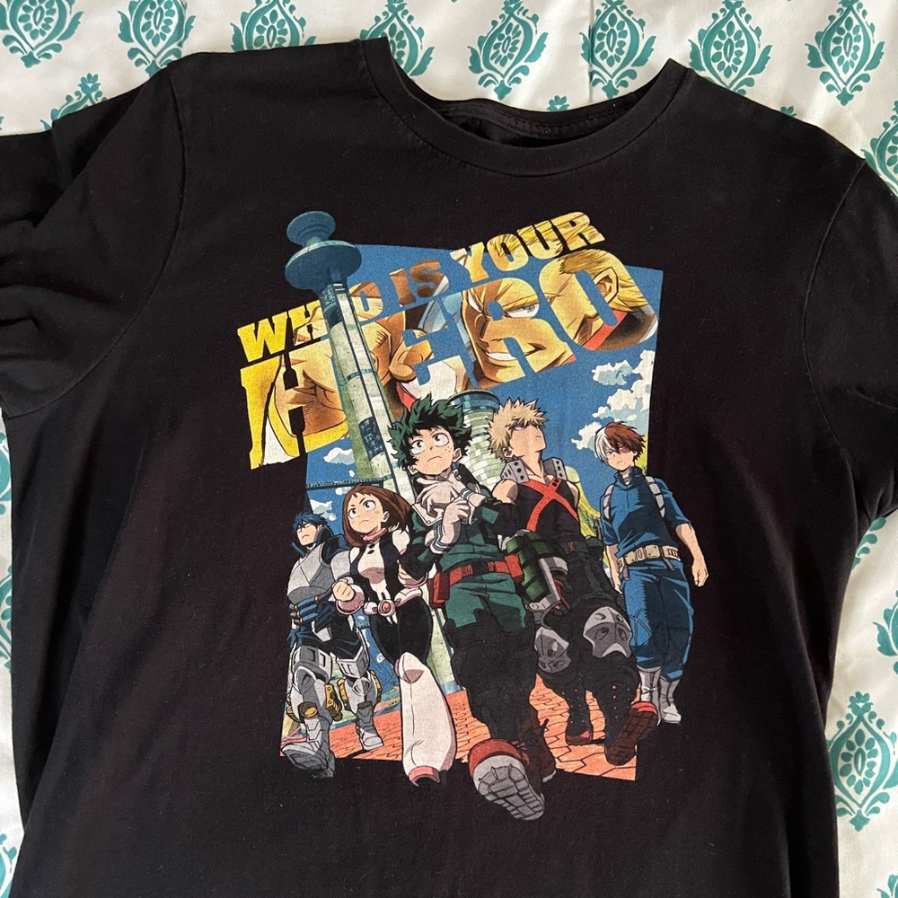 My Hero Academia ‘Who Is Your Hero?’ T-Shirt